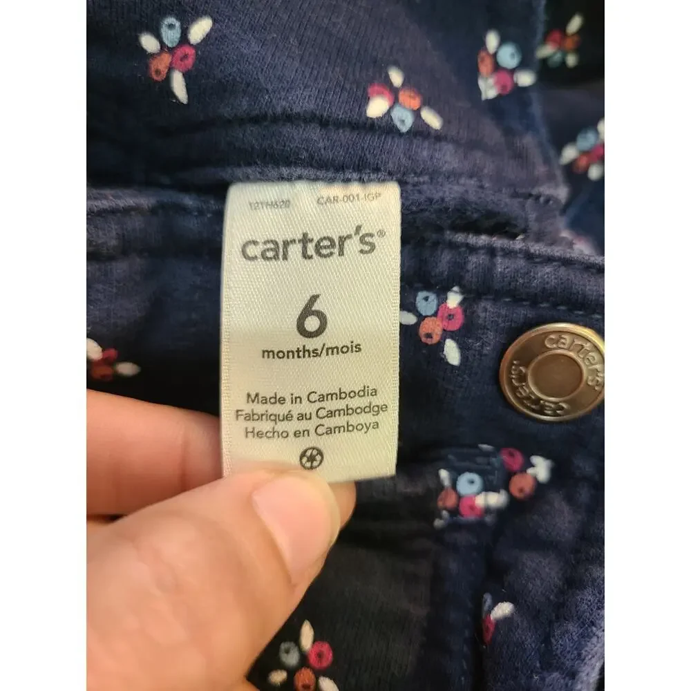 Carters 6 months baby overalls